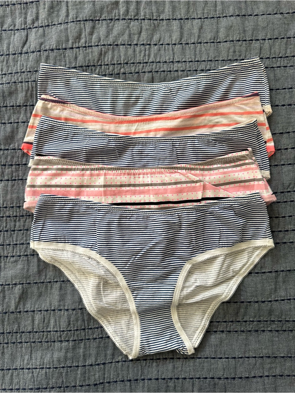 5 NWT Victoria’s Secret low rise hiphugger panties
